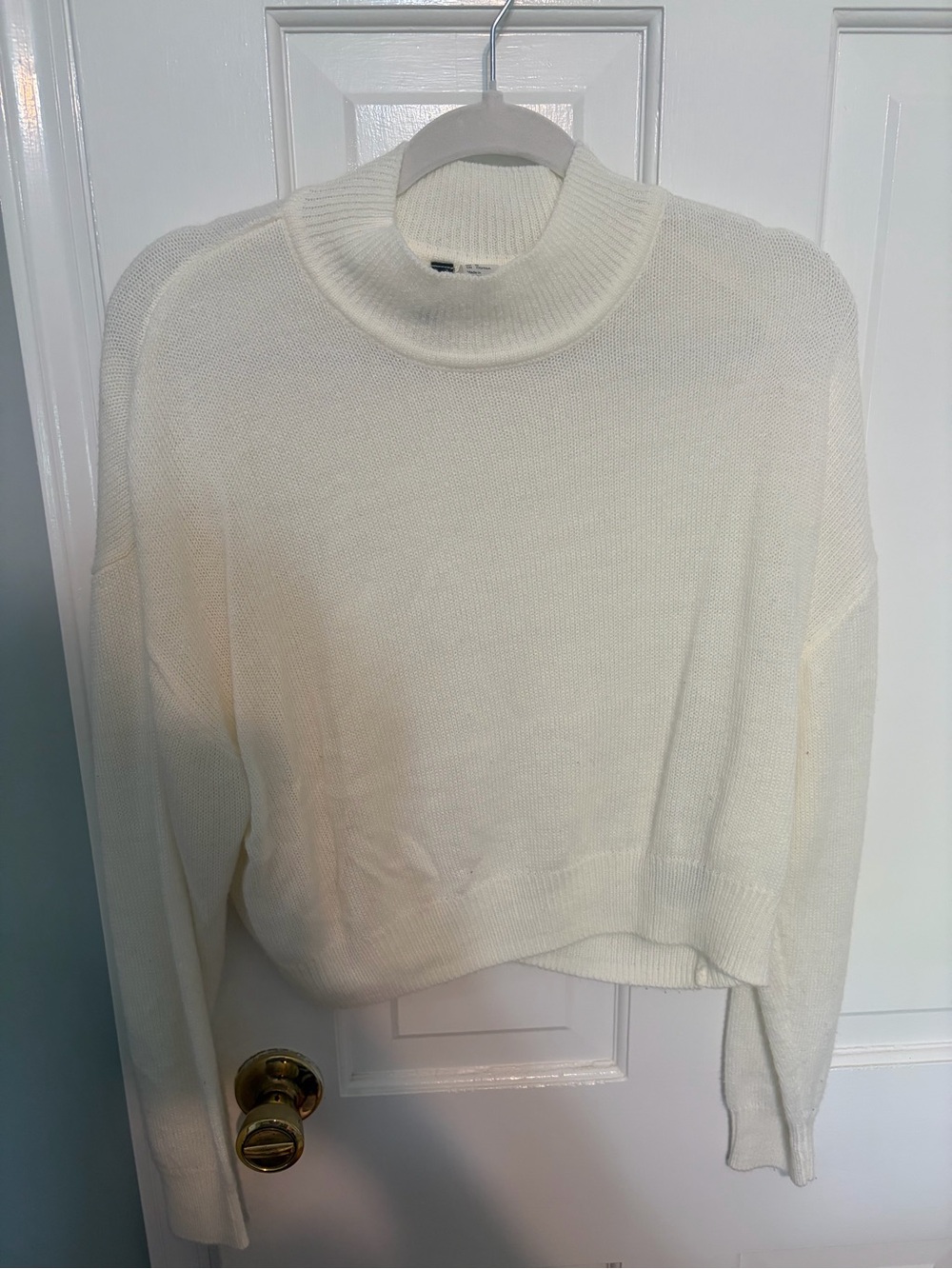 H&M Cream Turtleneck Sweater